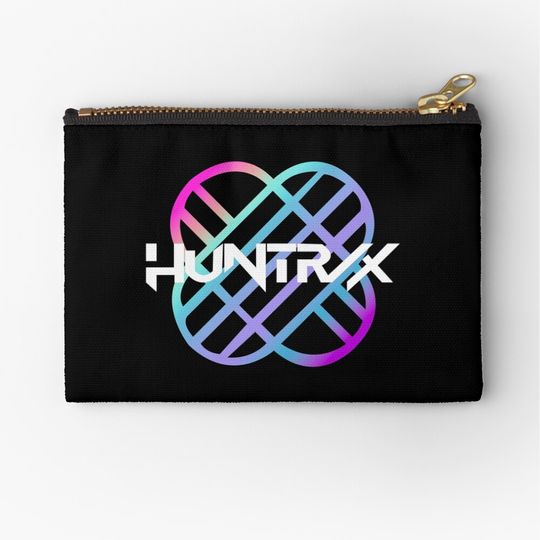 Huntrix - Demon Hunter Kpop Logo Zipper Pouch