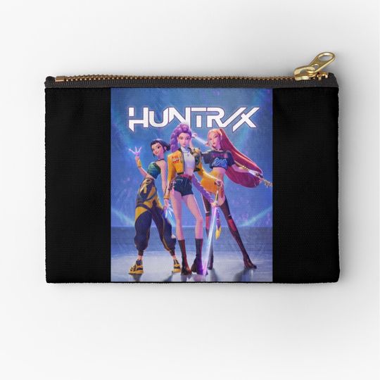 Kpop Demon Hunters HUNTRIX Zipper Pouch