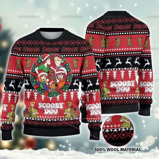 Discover Scooby Doo Ugly Sweater, Scooby Doo Christmas Ugly Sweater, Funny Scooby Doo Xmas Sweater, Scooby Doo Christmas Sweatshirt