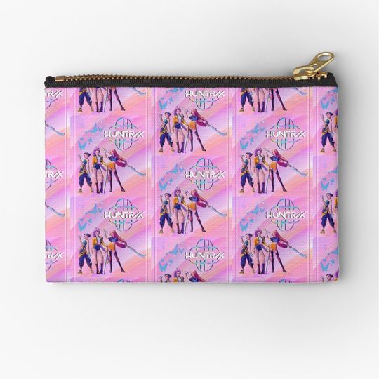Discover Huntrix - K-POP DEMON HUNTERS Zipper Pouch