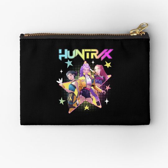 Discover Huntrix Kpop Demon Hunters  Zipper Pouch