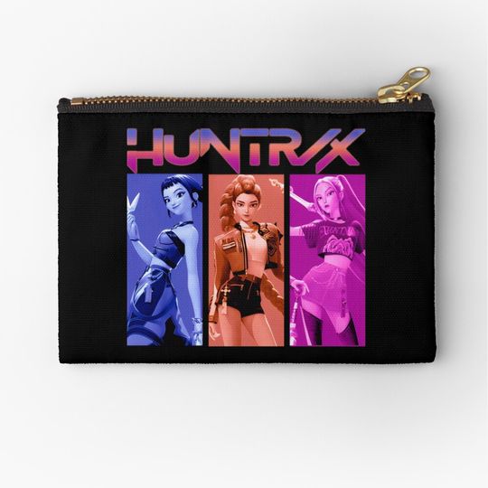 Huntrix Kpop Demo Movie Zipper Pouch