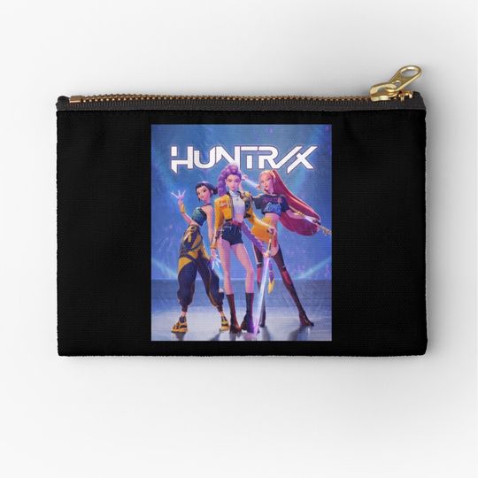 Discover Kpop Demon Hunters Huntrix Zipper Pouch