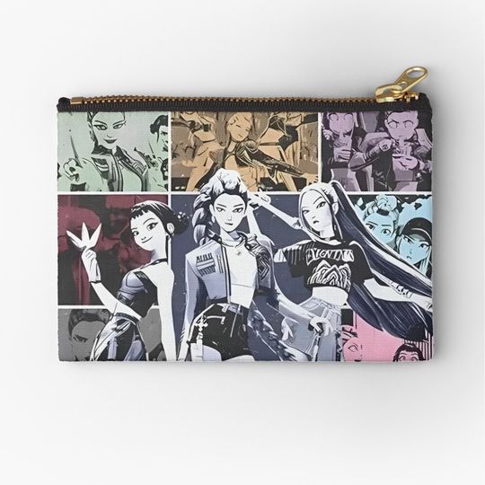 Discover kpop demon hunters huntrix Zipper Pouch