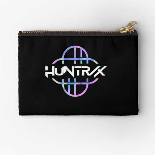 K-POP Demon Hunter Huntrix Logo T-Shirt Zipper Pouch