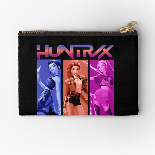 Huntrix Kpop Demo Movie Zipper Pouch