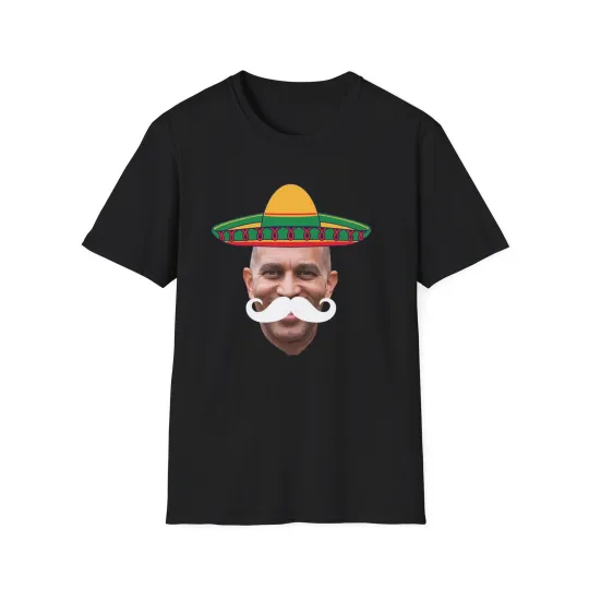 Discover Men's Funny T-Shirt Hakeem Jeffries Mexican Sombrero