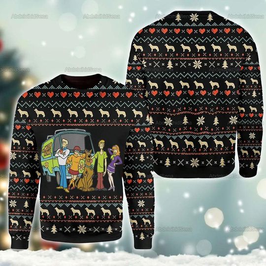 Discover Scooby Doo Ugly Sweater, Scooby Doo Christmas Ugly Sweater, Scooby-Doo Holiday Sweater, Scooby Doo Sweatshirt, Sweaters For Men