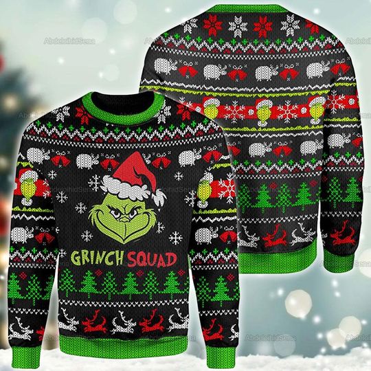 Discover The funny character Ugly Sweater, Gift for Xmas, funny character Sweatshirt, Sweatshirt Christmas Party