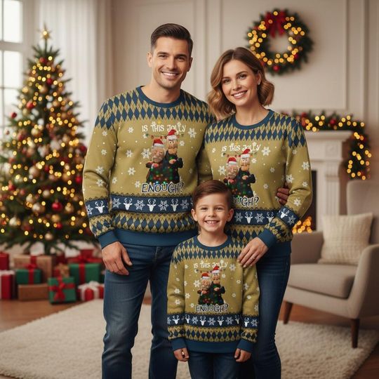 Muppets Ugly Christmas Sweater, Funny Xmas Sweater, Holiday Ugly Sweater, Christmas Gift