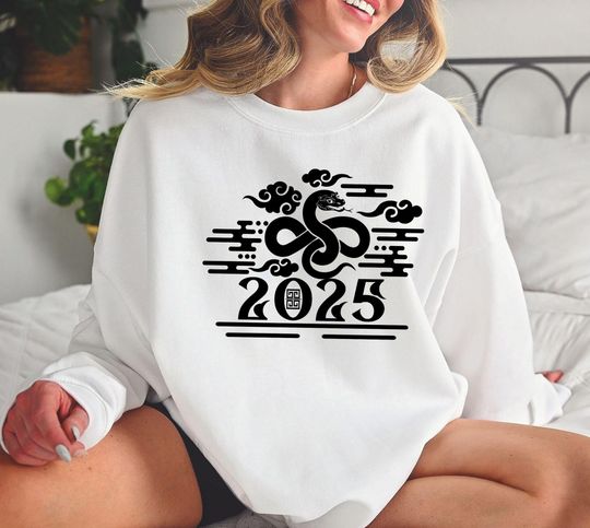 Year of the Snake 2025 Sweatshirt: Lunar New Year Gift
