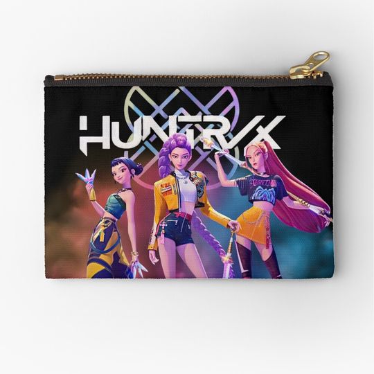 HUNTRX Kpop Demon Hunter  Zipper Pouch