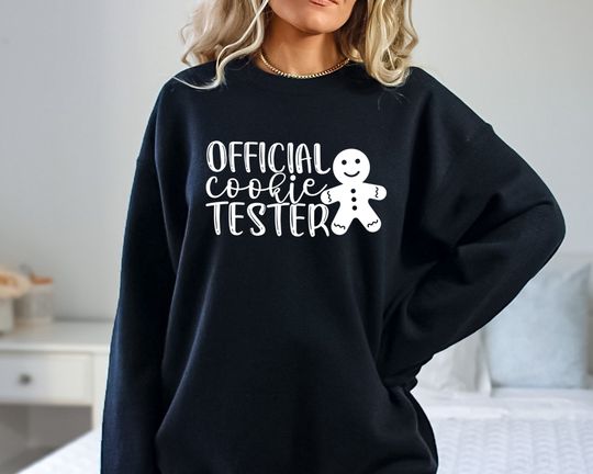 Discover Cookie Tester Christmas Sweatshirt: Matching Family Holiday Sweater