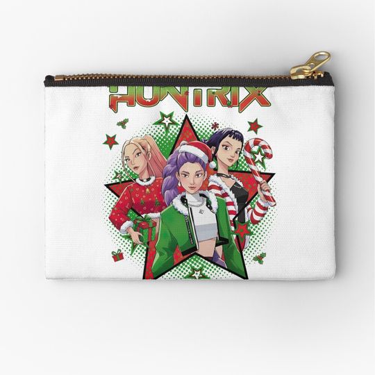 Discover HUNTR X HUNTRIX Kpop Demon Hunters  Zipper Pouch