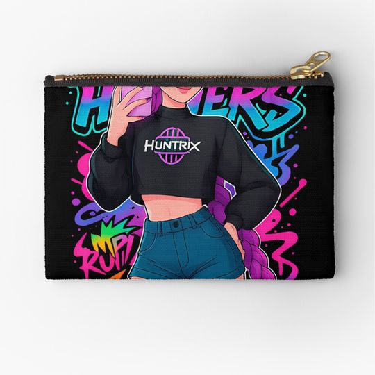 Discover K-Pop Demon Hunters Art Rumi - 14 Zipper Pouch