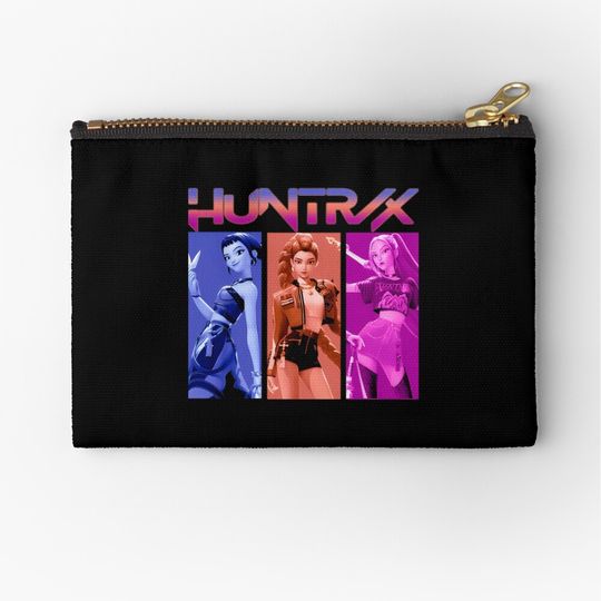Huntrix Kpop Demo Movie Zipper Pouch
