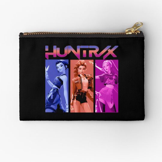 Huntrix Kpop Demo Movie Zipper Pouch