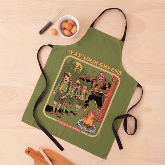 Discover Eat Your Greens Apron