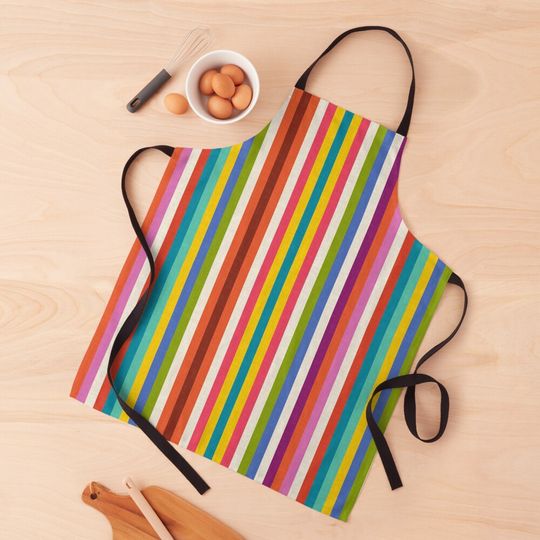 stripe pop 2 Apron