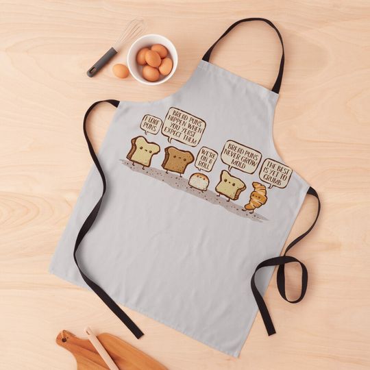 I Loaf Bread Puns Apron