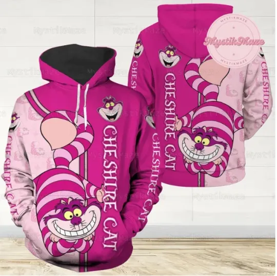 Discover Cheshire Cat 3D HOODIE HALLOWEEN GIFT BEST PRICE OVER PRINT CHRISTMAS GIFT