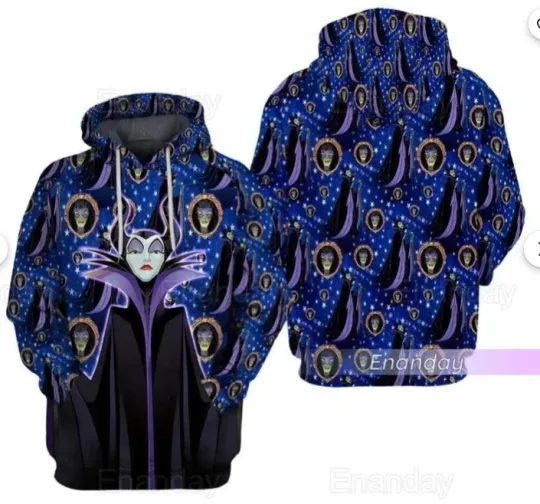 Discover Maleficent 3D HOODIE HALLOWEEN GIFT CHRISTMAS GIFT BEST PRICE OVER PRINT US SIZE