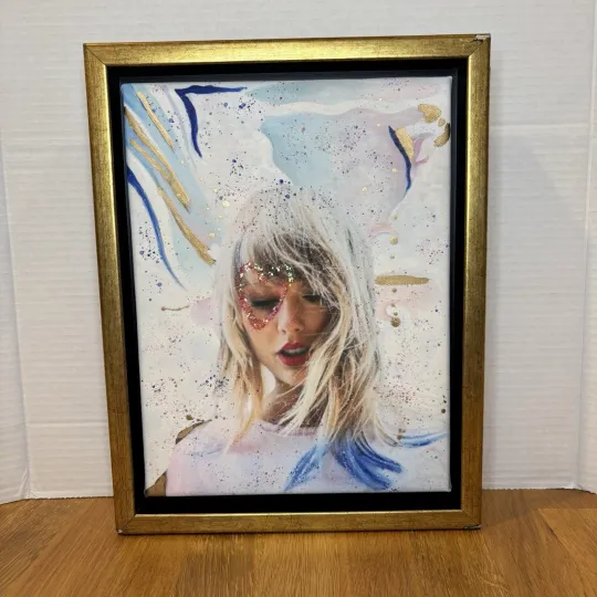 Discover Taylorr Swifts Framed Canvas Print 11x14 taylorr version Collectible Decor