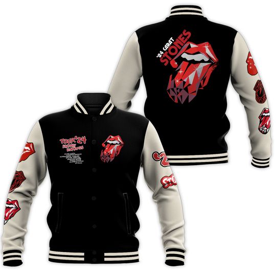 The Rolling Stones Varsity Jacket