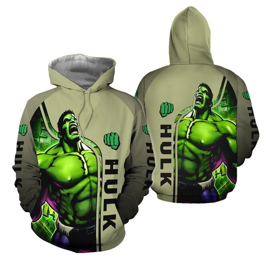 We Are Never Too Old For The Incredible Hulk Hoodie 3D Printed, Warm Clothing, Hero Clothing