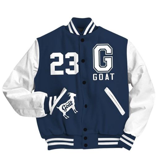 Discover Dunkare Varsity Jacket To Match Retro Olympic 6s - The King Basketball Varsity Jacket Outfit 1605 TCD