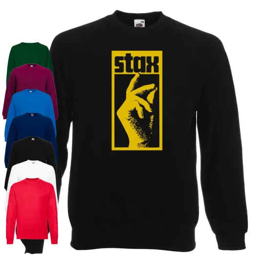 Discover Stax Jumper | Northern Soul | Wigan Casino | Retro Music