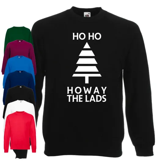 Discover Ho Ho Howay The Lads Newcastle United Christmas Jumper | Funny | Novelty |