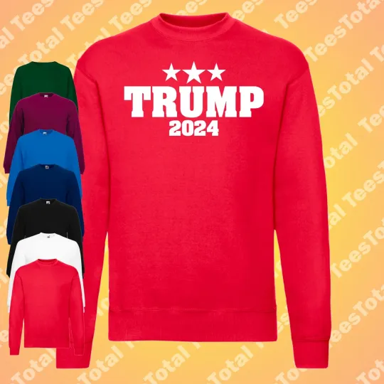 Discover Donald Trump Shot 2024 Sweatshirt Jumper | USA Election | Politics
