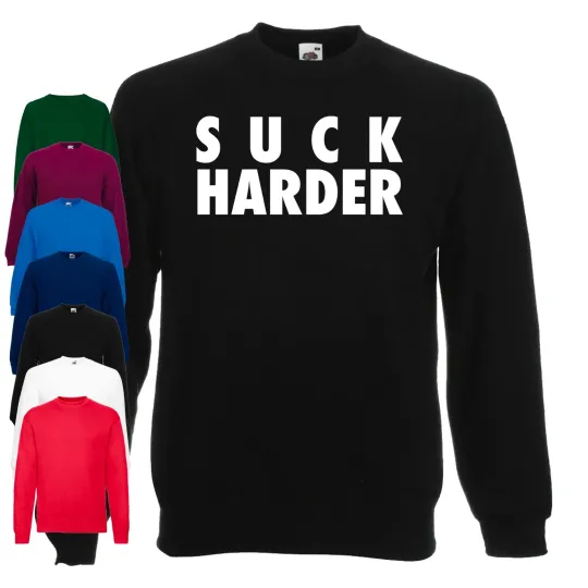 Discover Suck Harder Jumper | Gay | Queer | Funny