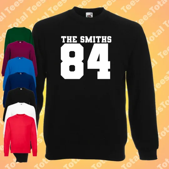 Discover The Smiths 84 Jumper | Morrissey | Marr | Rourke | Joyce