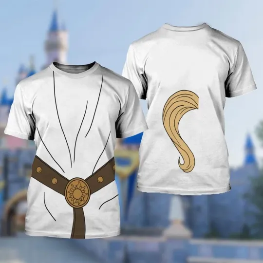 Discover Maximus Horse Cosplay Costume Tangled Character Tshirt 3D Printed