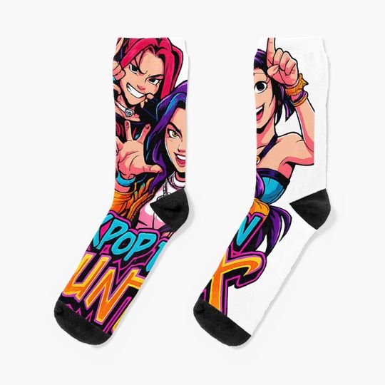 Discover K-Pop Demon Hunters art - 6 Socks