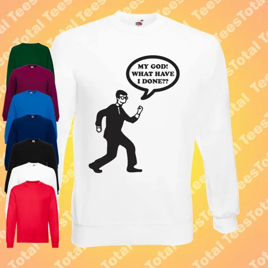 Talking Heads My God What Have I Done Once In A Lifetime Jumper | David Byrne