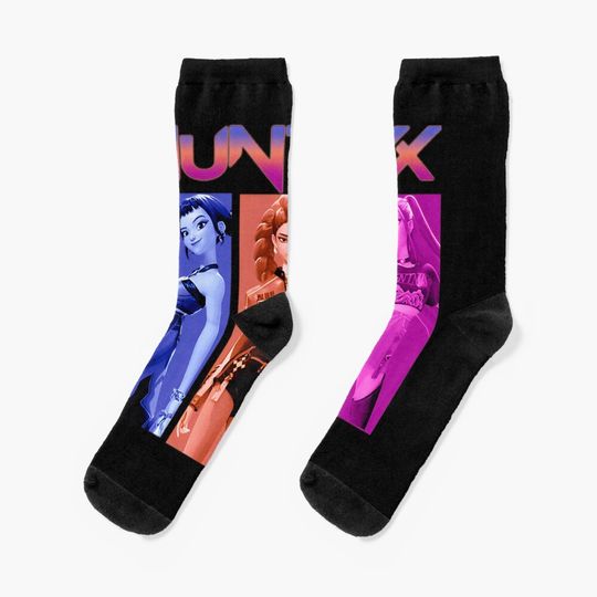 Discover Huntrix Kpop Demo Movie Socks