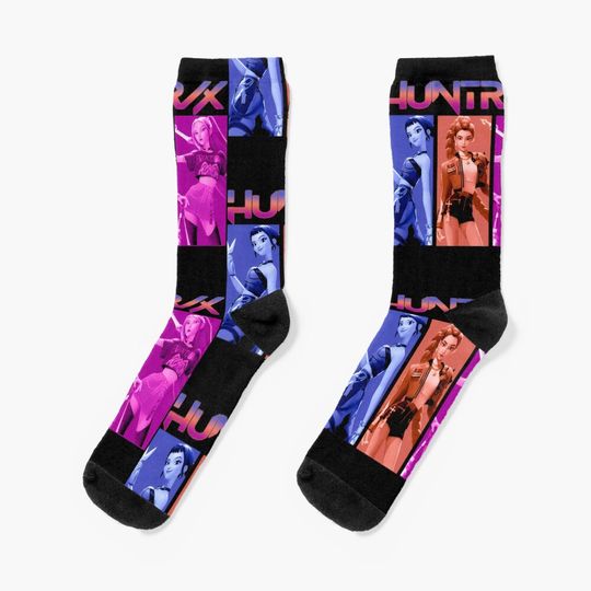 Huntrix Kpop Demo Movie Socks
