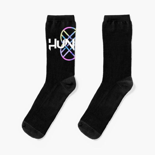 Discover HUNTR/X - HUNTRIX Kpop Demon Hunter Girl Group – Rumi Zoey Jinu KDPh Dark Idol Aesthetic Design Socks