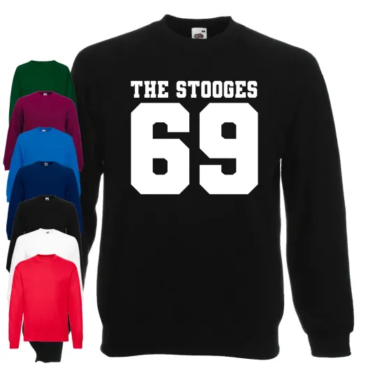 Discover The Stooges 69 Jumper | Iggy Pop | Punk Rock | Retro | 60s 70s