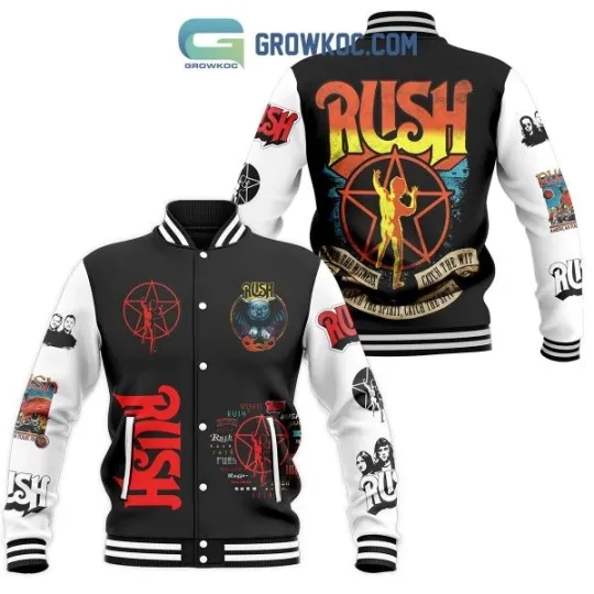 Discover Rush Catch The Witness Catch The Spirit Baseball Jacket