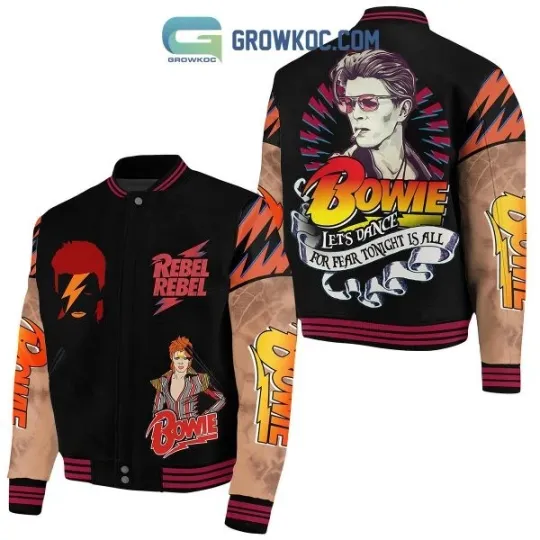 Discover David Bowie Let’s Dance Baseball Jacket