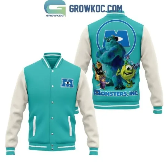 Discover Monsters Inc Happy Halloween Baseball Jacket