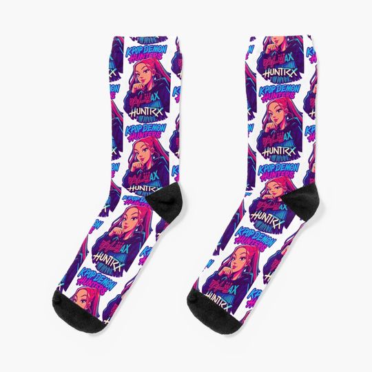 K-Pop Demon Hunters art Mira Socks