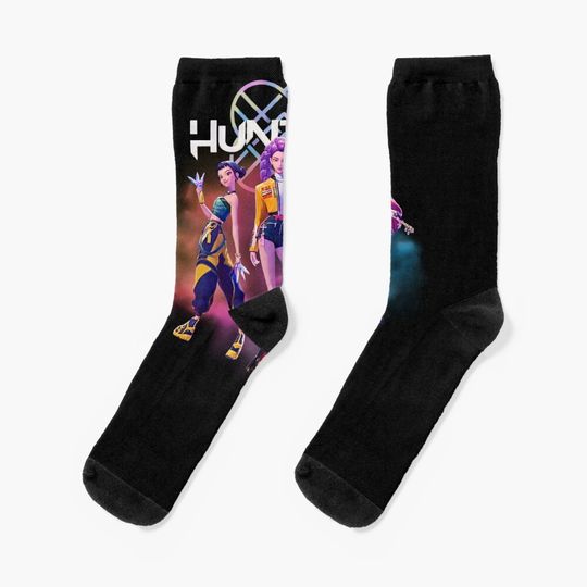 Discover HUNTRX Kpop Demon Hunter  Socks