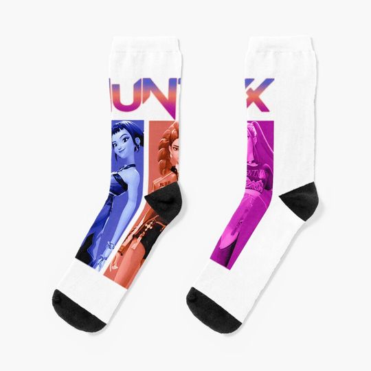 Huntrix Kpop Demo Movie Socks
