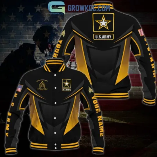 Discover Us Army Veteran Military Jacket Baseball Jacket Custom Shirt
