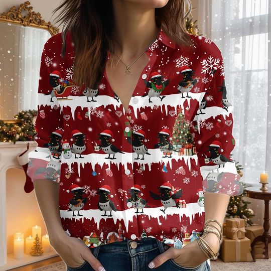 Discover Christmas Sussie Bird Blouse Shirt, Sussie Woman Shirt, Sussie Bird Xmas Shirt, Christmas Gift